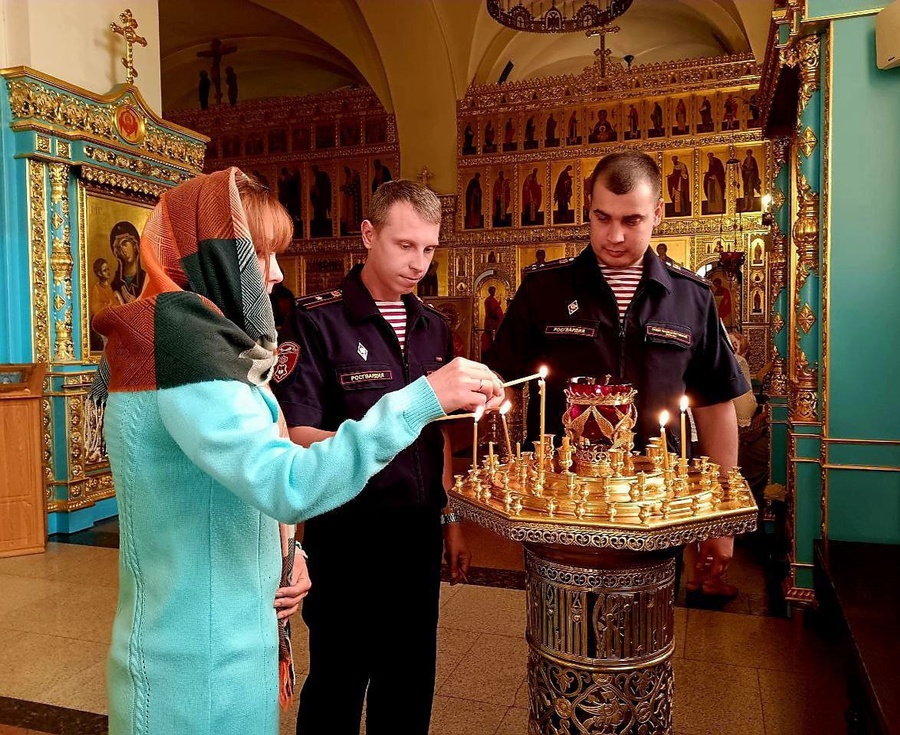 В День Крещения Руси Одинцовские росгвардейцы приняли участие в божественных литургиях, Июль