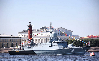 Малый ракетный корабль «Одинцово» 28 июля примет участие в Главном военно-морском параде