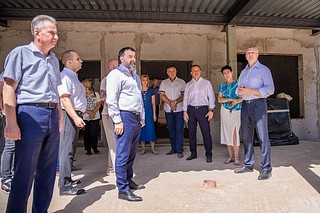 Строительная готовность Большевяземского отделения Голицынской школы № 2 составляет 75%