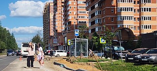 Капитальный ремонт Нахабинского шоссе завершат в Звенигороде до 1 августа