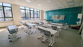 Строительство новой школы на 550 мест завершилось в поселке Горки-2. Новый объект образования построен в рамках нацпроекта «Образование»