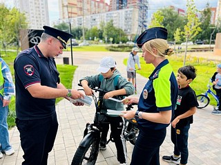 Акция «Безопасная мобильность» прошла в Одинцово