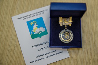 Продолжается приём документов на награждение медалью «Материнская слава Одинцовского городского округа»