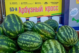 В Одинцовском парке культуры, спорта и отдыха прошёл 53-й Арбузный кросс