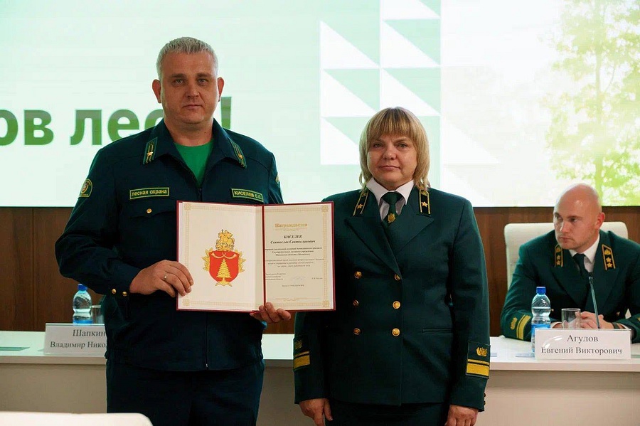 Почетной грамотой и благодарственными письмами были отмечены три сотрудника Звенигородского лесничества