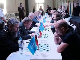 В парке «Патриот» стартовал чемпионат мира по русским шашкам. Турнир продлится до 15 сентября