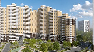 В Одинцово продолжается строительство ЖК «Одинбург»