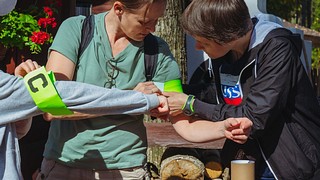 Интеллектуально-спортивный квест «Путь партизана» прошел в парке «Патриот»