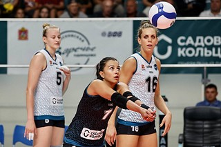 Волейбольный клуб «Заречье-Одинцово» провел первую домашнюю игру в рамках стартового тура нового сезона женской Суперлиги