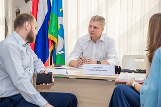 Глава Одинцовского округа провел личный приём «Выездной администрации» в Успенском