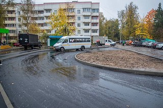 Комплексное благоустройство дворов завершается в Новом Городке