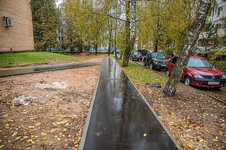 Комплексное благоустройство дворов завершается в Новом Городке