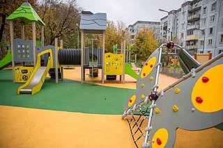 Комплексное благоустройство дворов завершается в Новом Городке