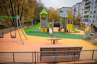 Комплексное благоустройство дворов завершается в Новом Городке