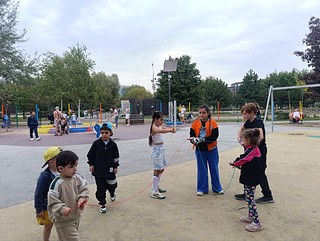 На Центральной площади Одинцово для жителей и гостей проходят различные активности