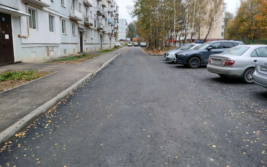 В поселке Новый городок завершились работы по комплексному благоустройству территории, В поселке Новый городок завершились работы по комплексному благоустройству территории