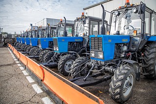 Одинцовских работников дорожного хозяйства поздравили с профессиональным праздником