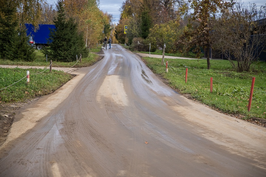 ZV3 s, Качество ремонта дороги в деревне Папушево проверил Андрей Иванов