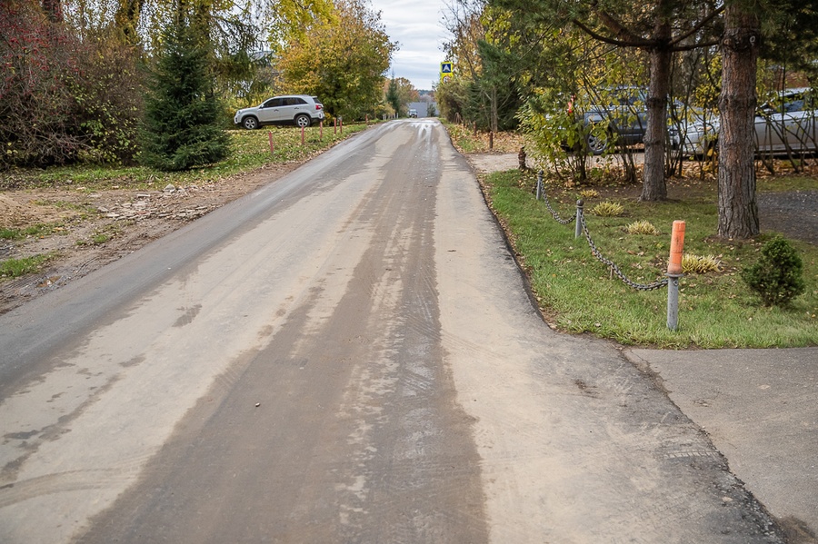 ZV3 s, Качество ремонта дороги в деревне Папушево проверил Андрей Иванов