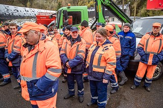 Готовность базы МКУ «ЖКХ Барвихинское» к работе в зимний период проверил Андрей Иванов