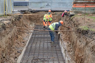 Продолжается капитальный ремонт теплосетей и ГВС в поселке Покровский Городок
