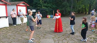 В парке для посетителей еженедельно проводятся спортивные тренировки и мастер-классы
