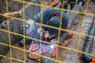 В Покровском Городке завершается капитальный ремонт теплосетей