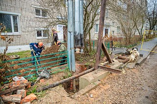 В Покровском Городке завершается капитальный ремонт теплосетей