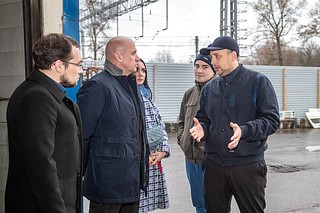 Качество подготовки к зимнему сезону на одинцовской базе предприятия проверил первый заместитель главы Одинцовского городского округа Михаил Пайсов