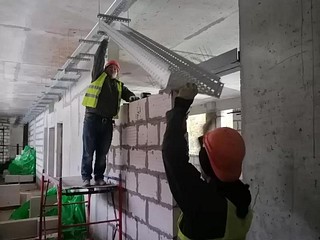 Строительная готовность нового корпуса Немчиновского лицея превысила 40%