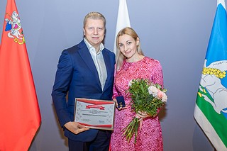 Андрей Иванов вручил многодетным матерям медали «Материнская слава Одинцовского городского округа»