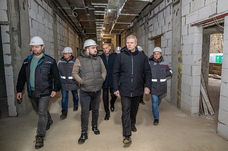 Как сообщил глава Одинцовского округа Андрей Иванов, готовность объекта на текущий момент составляет 54%