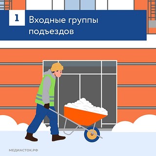О порядке уборки территорий зимой рассказали в Министерстве чистых дел