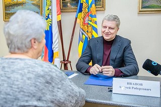 Глава Одинцовского округа провёл личный прием на предприятии «121 АРЗ» в Старом городке