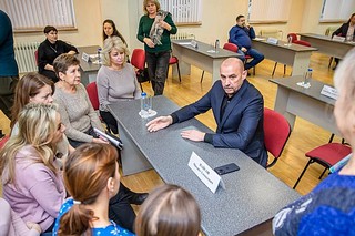 Глава Одинцовского округа провёл личный прием на предприятии «121 АРЗ» в Старом городке
