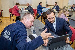 Глава Одинцовского округа провёл личный прием на предприятии «121 АРЗ» в Старом городке