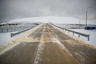 Глава Одинцовского округа Андрей Иванов ознакомился с зимней эксплуатацией закрытого полигона «Часцы»