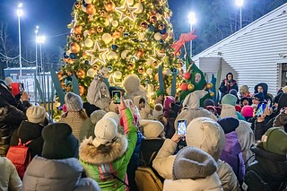 В Одинцовском парке культуры, спорта и отдыха масштабно отметили «Открытие зимнего сезона»