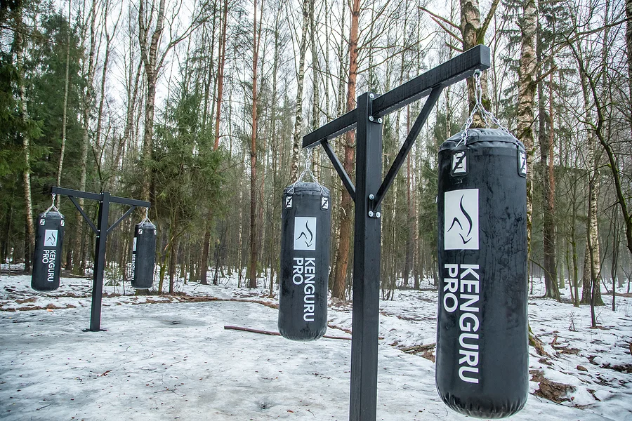 Обустройство парка в Супонево проверил Андрей Иванов вместе с жителями Звенигорода