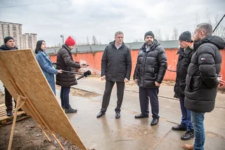 Глава Одинцовского округа Андрей Иванов проверил ход модернизации очистных сооружений в поселке ВНИИССОК