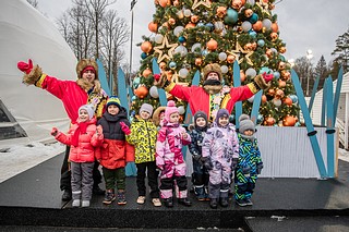 В новогодние праздники Одинцовский парк культуры, спорта и отдыха посетило более 50 тысяч человек
