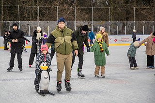 В новогодние праздники Одинцовский парк культуры, спорта и отдыха посетило более 50 тысяч человек