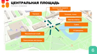 Масленица на Центральной площади Одинцово