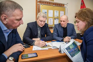 Глава Одинцовского городского округа Андрей Иванов провел личный прием «Выездной администрации» в территориальном управлении Ершовское — на площадке Дома культуры «Юбилейный в селе Саввинская Слобода