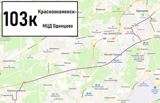 На маршруте № 103к начали курсировать 5 автобусов малого класса