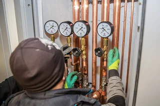 Глава Одинцовского округа проинспектировал строительство Хирургического корпуса Одинцовской областной больницы