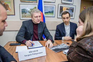 В территориальном управлении Барвихинское глава Одинцовского округа Андрей Иванов и его профильные заместители провели личный прием в рамках «Выездной администрации»