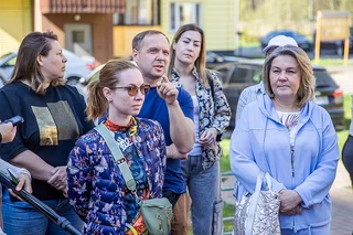 Глава Одинцовского округа Андрей Иванов обсудил с жителями ЖК «Высокие Жаворонки» перспективы развития социальной инфраструктуры в микрорайоне