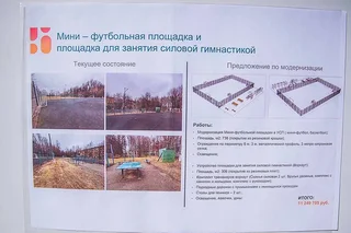 Спортивную площадку на улице Институт в Больших Вяземах реконструируют