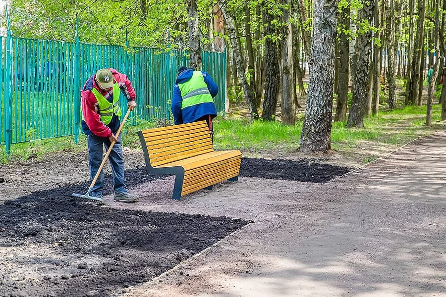 Андрей Иванов проинспектировал прилегающую к парку Супонево территорию